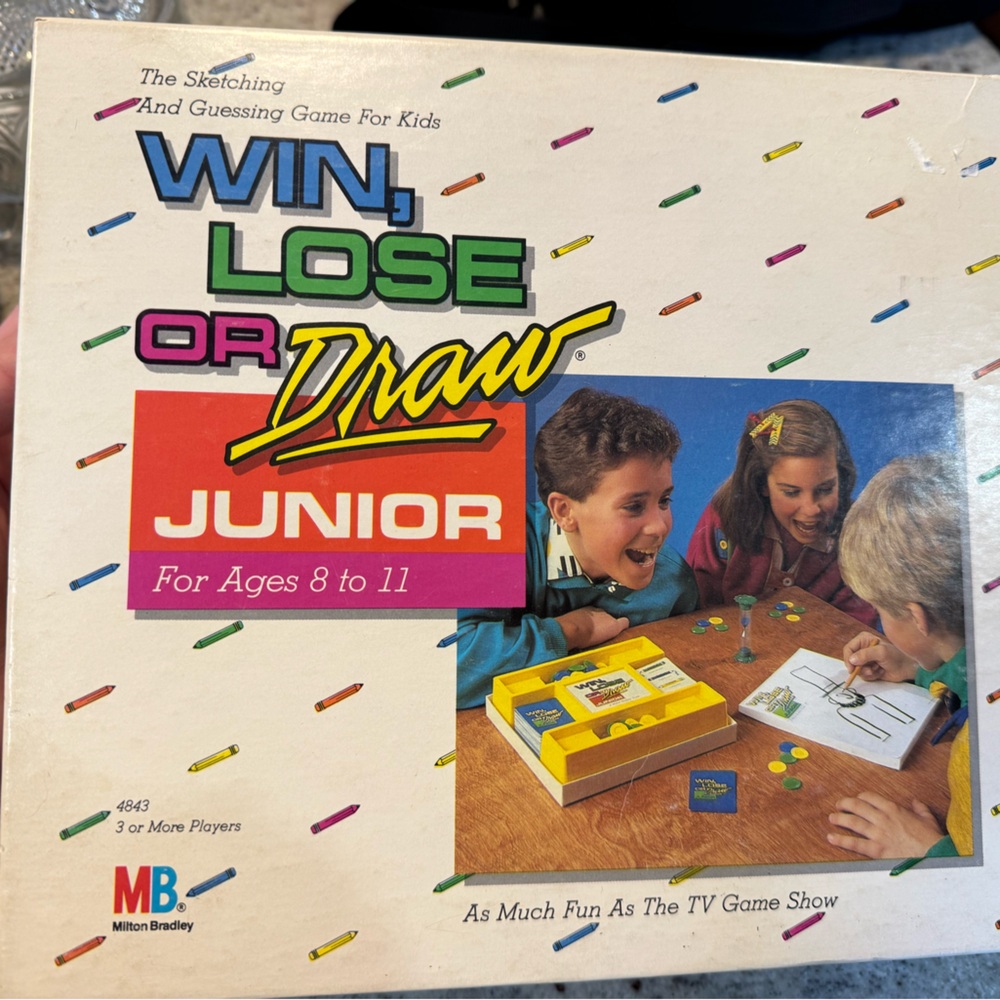 Win, Lose or Draw Junior Board Game